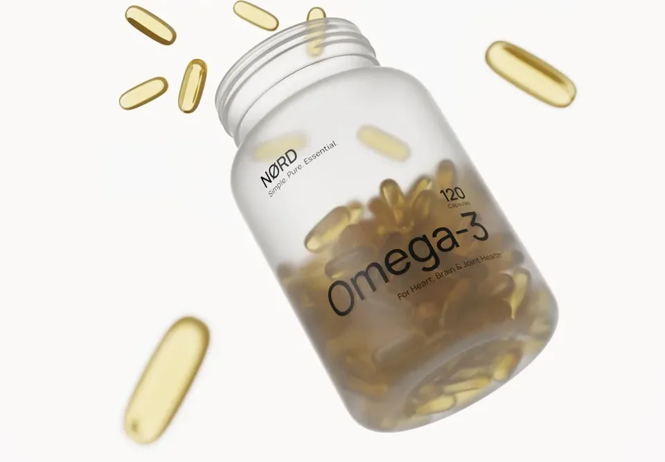 Capsules oméga 3 huile de poisson pour parents fatigués