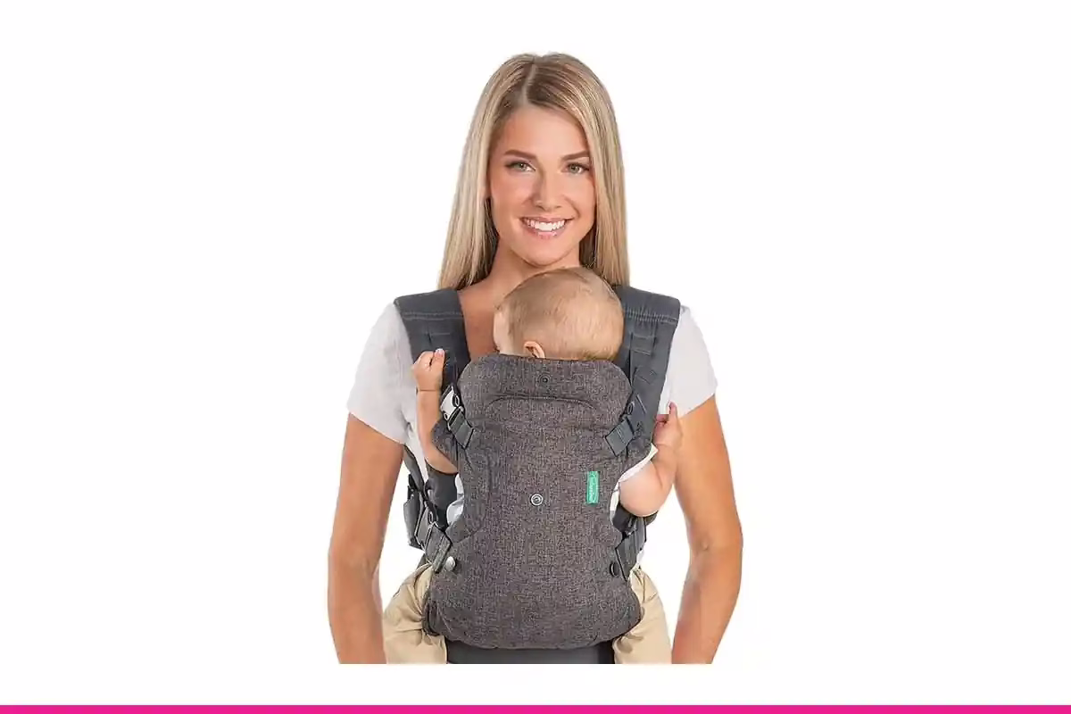 Porte-bébé pas cher Infantino Flip 4-en-1 porté face au porteur