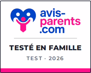 Badge Avis-Parents : Testé en famille 2026