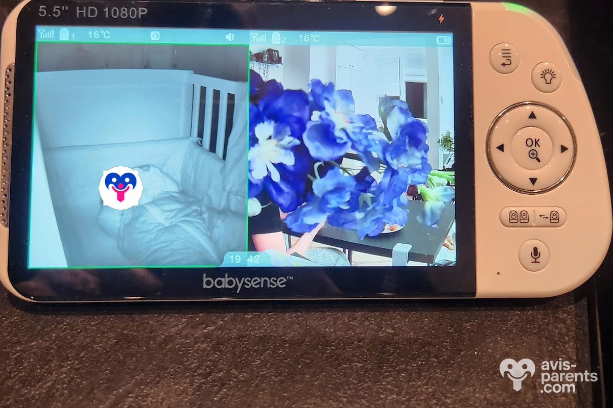 Test Babysense MaxView Pro : notre avis sur ce babyphone sans wifi à deux caméras