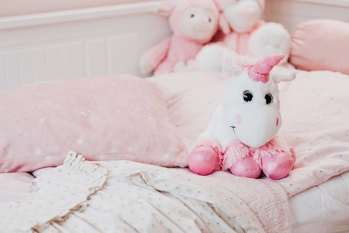Rappel peluche cochon bubble tea kawaï : les yeux se détachent, il faut la retirer